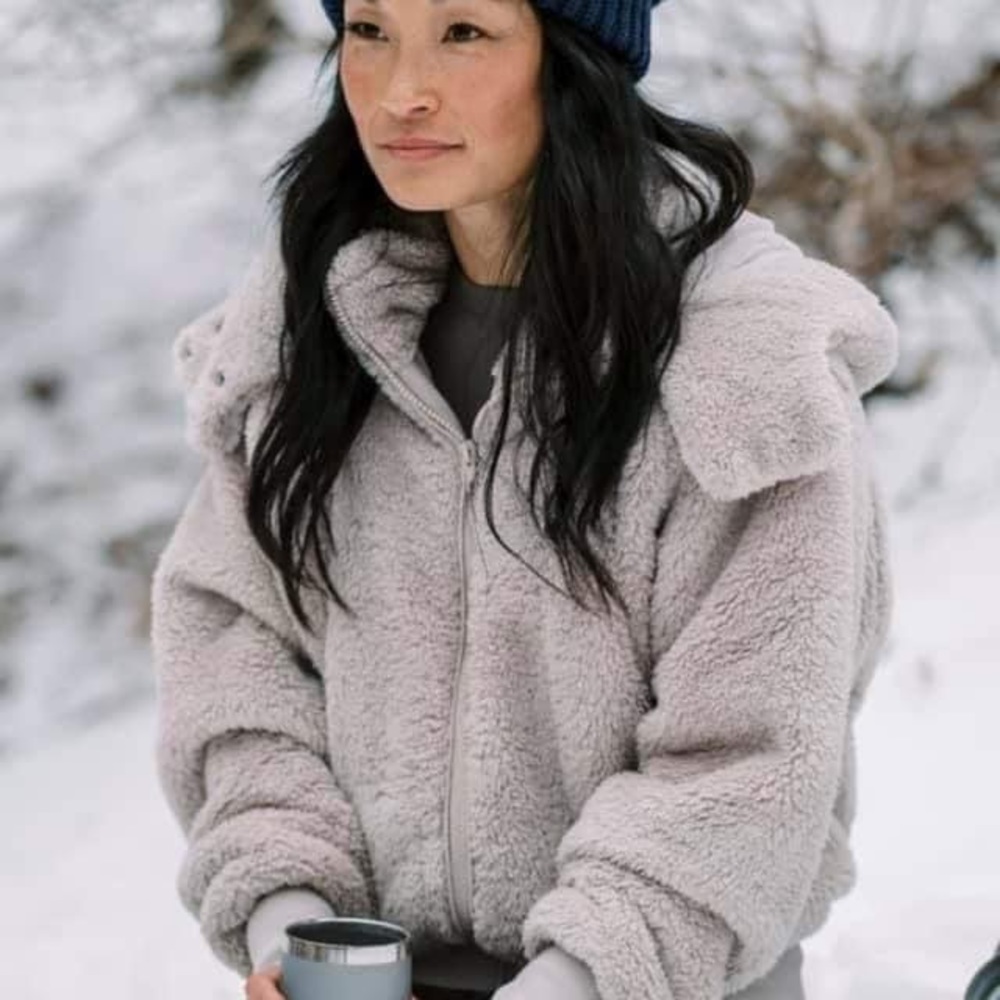 Savvi Sherpa full zip jacket